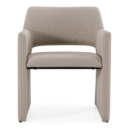LA Furniture Lasara Modern Beige Fabric Dining Chair VGDW-L-895-BGE Contemporary Style by Vig Furnitrue Number 81863 Catch Home Goods