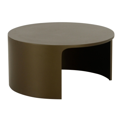 LA Furniture Laura Modern Round High Coffee Table VGOD-LZ-280C-H-CT Contemporary Style by Vig Furnitrue Number 80042 Catch Home Goods