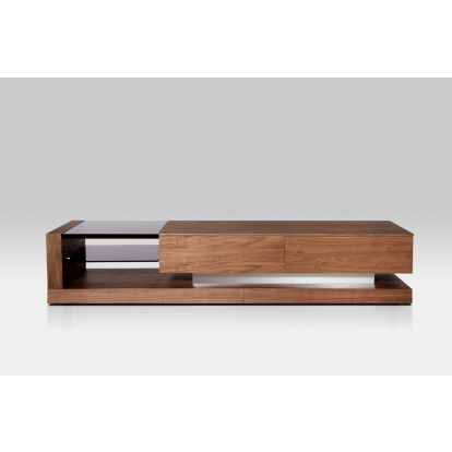 LA Furniture Mali Modern Walnut TV Stand VGBBLE613F-WAL Contemporary Style by Vig Furnitrue Number 73268 Catch Home Goods