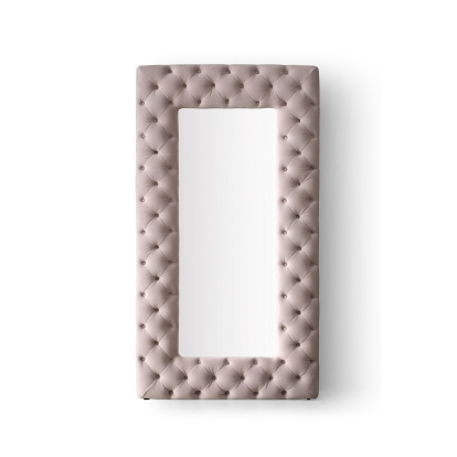 LA Furniture Legend Transitional Grey Velvet Floor Mirror VGVCJ8111-3H-GRY-MIR Contemporary Style by Vig Furnitrue Number 78577 Catch Home Goods