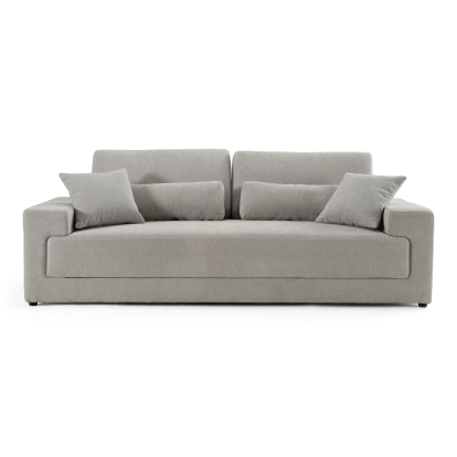 LA Furniture Loki Modern Grey Fabric 3-Seat Sofa VGAH-SF1015-3-GRY Contemporary Style by Vig Furnitrue Number 82479 Catch Home Goods