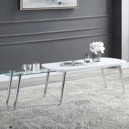 Acme Patina Coffee Table Model LV00363