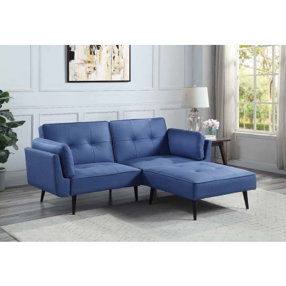Acme Nafisa Adjustable Sofa & Ottoman Model LV00823