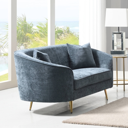 Acme Nakendra Loveseat with 2 Pillows Model LV01921