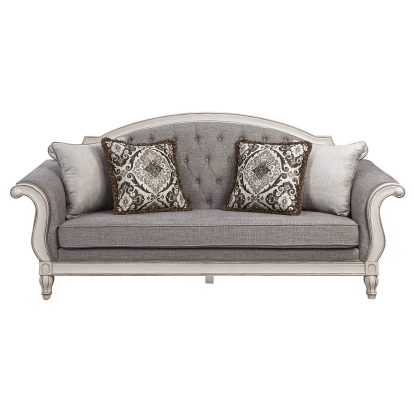 Acme Florian Sofa with 4 Pillows Model LV02119