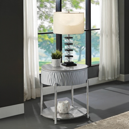 Acme Yukino End Table Model LV02412