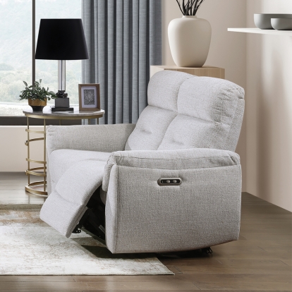 Acme Eastre Power Motion Loveseat with USB Port Model LV03586