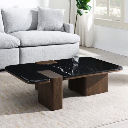 Acme Dana Coffee Table with Natural Marble Model LV04595