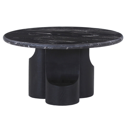 Acme Kinton Coffee Table with Natural Marble Top Model LV04785