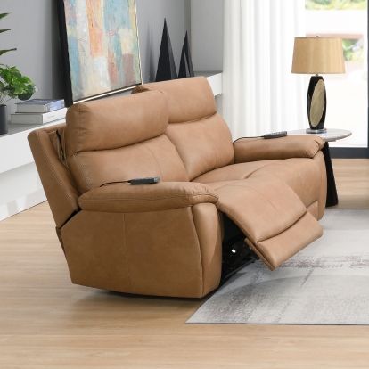 Acme Chavis Power Motion Loveseat with USB & Power Headrest Model LV05871