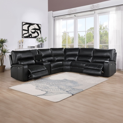Acme Saul Power Motion Sectional Sofa Model LV54150