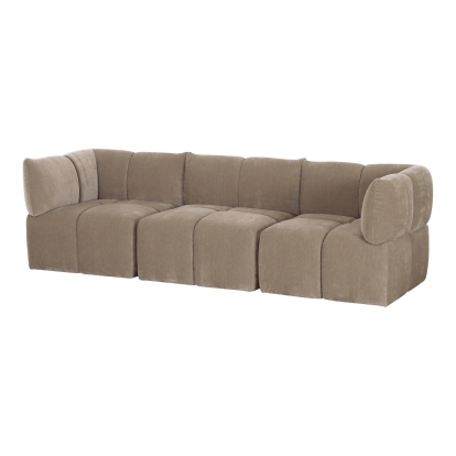 LA Furniture Marisol Modern Taupe Fabric Sectional Sofa VGOD-ZW-25038-3S-TPE Contemporary Style by Vig Furnitrue Number 85899 Catch Home Goods