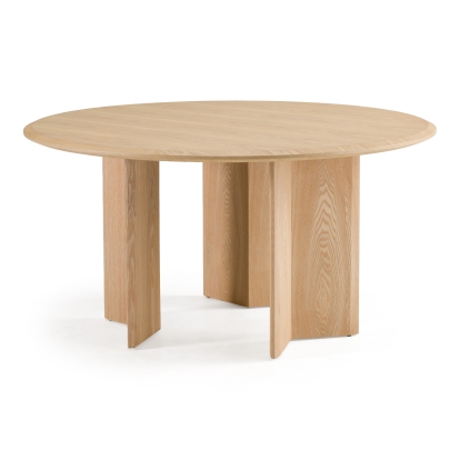 LA Furniture Masuda Modern Natural Ash Round Dining Table VGOD-LZ-398DT-R Contemporary Style by Vig Furnitrue Number 83172 Catch Home Goods