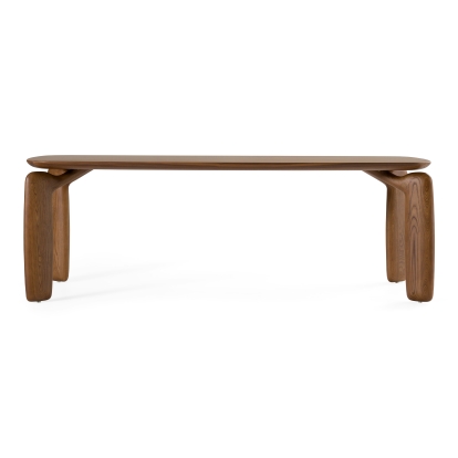 LA Furniture Michael Mid-Century Modern Walnut Dining Table VGCS-DT-22067 Contemporary Style by Vig Furnitrue Number 81585 Catch Home Goods