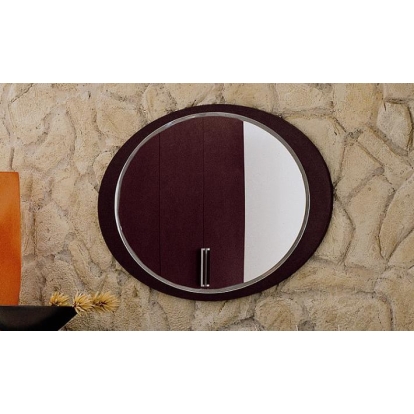 LA Furniture Miss Italia Italian Modern Wenge Mirror CL-VGCLMISSITALIA-MIR Contemporary Style by Vig Furnitrue Number 14311 Catch Home Goods