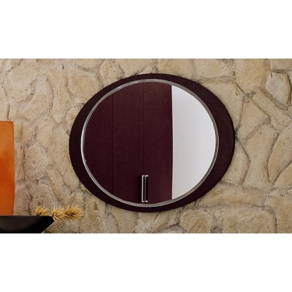 LA Furniture Miss Italia Italian Modern Wenge Mirror CL-VGCLMISSITALIA-MIR Contemporary Style by Vig Furnitrue Number 14311 Catch Home Goods