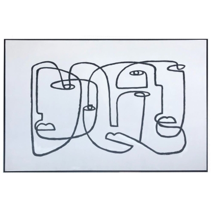 LA Furniture Missing You Acrylic Painting VGSHVIG21003 Contemporary Style by Vig Furnitrue Number 79502 Catch Home Goods