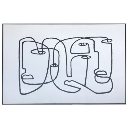 LA Furniture Missing You Acrylic Painting VGSHVIG21003 Contemporary Style by Vig Furnitrue Number 79502 Catch Home Goods