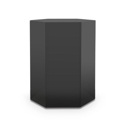 LA Furniture Newmont Large Grey High Gloss End Table VGBBMND-CT45-GRY-ET Contemporary Style by Vig Furnitrue Number 78951 Catch Home Goods