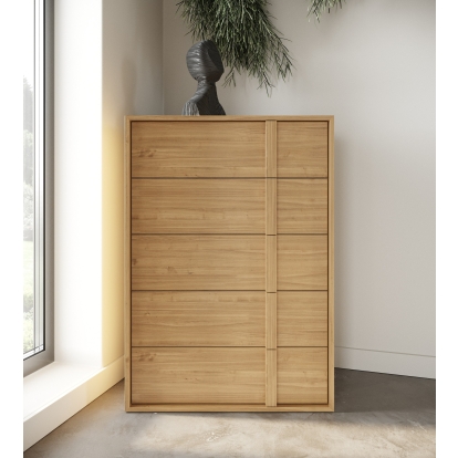 LA Furniture Berlin Modern Natural Oak Chest VGMA-BR-92-1-CST-NAT Contemporary Style by Vig Furnitrue Number 82653 Catch Home Goods