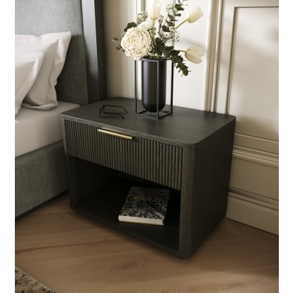 LA Furniture Santa Monica Modern Grey Wash Nightstand VGMA-BR-144-NS-GRY Contemporary Style by Vig Furnitrue Number 82570|82570A Catch Home Goods