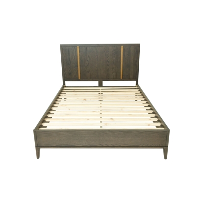 LA Furniture Oakley Mid-Century Eastern King Size Dark Brown Bed VGWDLCY-QB05-USA-OA-BED-EK Contemporary Style by Vig Furnitrue Number 78746 Catch Home Goods