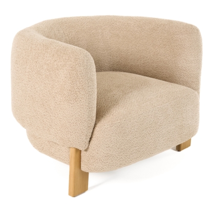 LA Furniture Optima Mid-Century Modern Taupe Fabric Accent Chair VGHM-ST292-BGE Contemporary Style by Vig Furnitrue Number 81903 Catch Home Goods