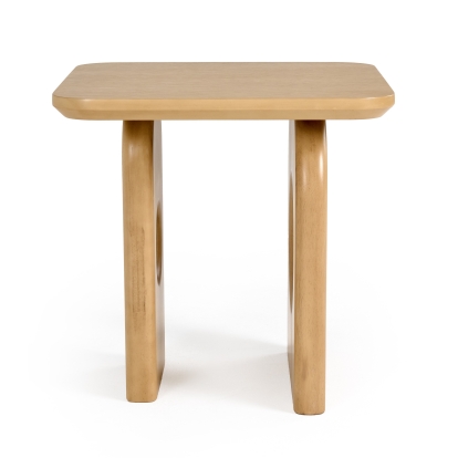 LA Furniture Oshana Modern White Oak End Table VGMA-MIT-5351-ET Contemporary Style by Vig Furnitrue Number 81110 Catch Home Goods