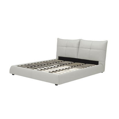 LA Furniture Patrick California King Modern White Leather Bed VGKKB-75X-BED-CK Contemporary Style by Vig Furnitrue Number 78205 Catch Home Goods