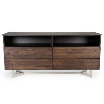 LA Furniture Wharton Modern Dark Aged Oak Dresser VGEDPB16003 Contemporary Style by Vig Furnitrue Number 72414 Catch Home Goods