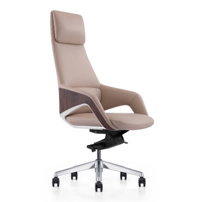 LA Furniture Prost Modern Beige High Back Executive Office Chair VGFU-FK005-A-BG-OFF-CH Contemporary Style by Vig Furnitrue Number 78954 Catch Home Goods