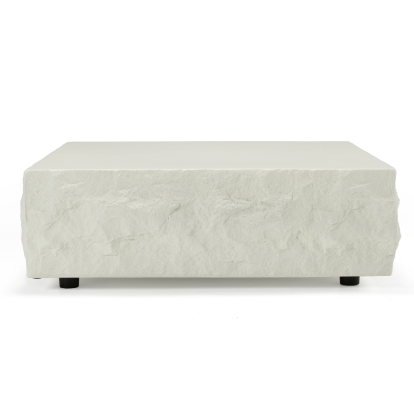 LA Furniture Quarry Modern Off-White Square Coffee Table VGVC-CT111 Contemporary Style by Vig Furnitrue Number 83174 Catch Home Goods