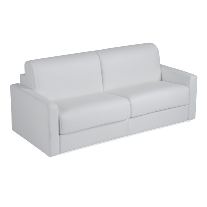 LA Furniture Revers Italian Modern White Leather Queen Sofa bed VGDTREVERS-160-wHITE Contemporary Style by Vig Furnitrue Number 81240 Catch Home Goods