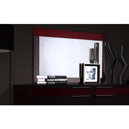 LA Furniture Rimini Modern Bedroom Mirror VGWCRIMINI-M Contemporary Style by Vig Furnitrue Number 11718 Catch Home Goods