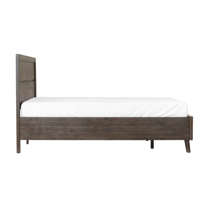 LA Furniture Roger Mid-century Acacia Bed VGWDROGER-BRN-BED Contemporary Style by Vig Furnitrue Number 77750|77749 Catch Home Goods