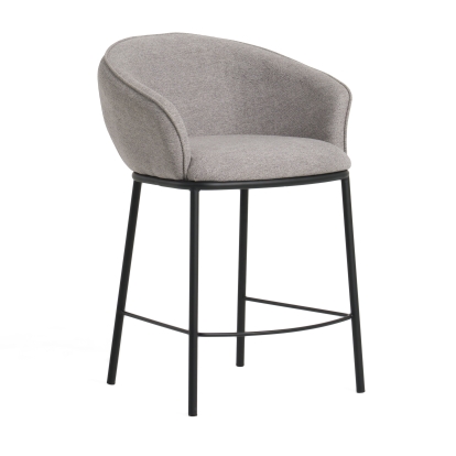 LA Furniture Rumi Modern Grey Counter Stool VGFH-0119175-CG-BS Contemporary Style by Vig Furnitrue Number 79820 Catch Home Goods