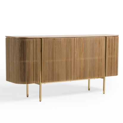 LA Furniture Sandy Modern Natural Ash Buffet VGDW-J9853 Contemporary Style by Vig Furnitrue Number 80507 Catch Home Goods
