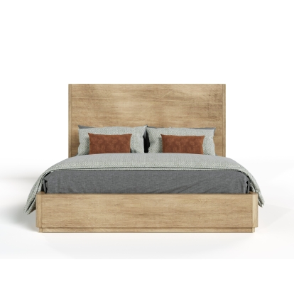 LA Furniture Queen Santa Monica Modern Natual Oak Bed VGMABR-144-BED-Q Contemporary Style by Vig Furnitrue Number 82031 Catch Home Goods