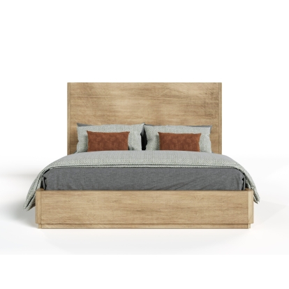 LA Furniture California King Santa Monica Modern Natual Oak Bed VGMABR-144-BED-CK Contemporary Style by Vig Furnitrue Number 82032 Catch Home Goods