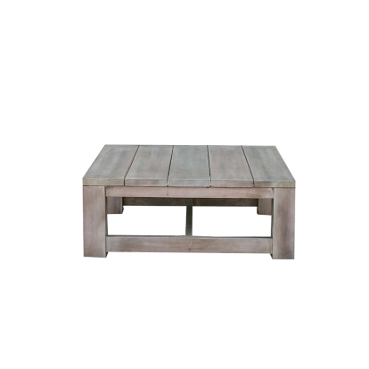 LA Furniture Sapelo Outdoor Grey Acacia Coffee Table VGATRASF-125-8MM-COF Contemporary Style by Vig Furnitrue Number 76111 Catch Home Goods