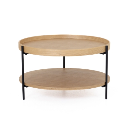 LA Furniture Savoy Modern Natural Ash Medium Coffee Table VGDW-J5767-NAT Contemporary Style by Vig Furnitrue Number 82097 Catch Home Goods