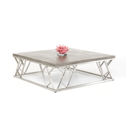 LA Furniture Scape Modern Concrete Coffee Table VGGR630300 Contemporary Style by Vig Furnitrue Number 70335 Catch Home Goods