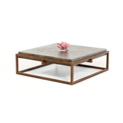 LA Furniture Shepard Modern Concrete Coffee Table VGGR692637 Contemporary Style by Vig Furnitrue Number 70356 Catch Home Goods