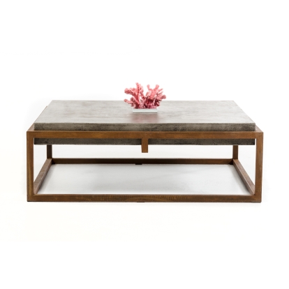 LA Furniture Shepard Modern Concrete Coffee Table VGGR692637 Contemporary Style by Vig Furnitrue Number 70356 Catch Home Goods
