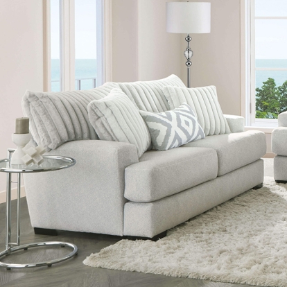 Furniture Of America Hermilly Transitional Beige Loveseat Model SM5177-LV