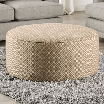 Furniture Of America Stephney Transitional Gold/Gray Ottoman Model SM8193-OT
