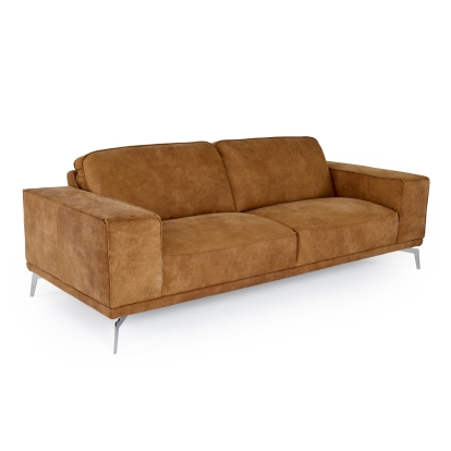 LA Furniture Soho Italian Vintage Cognac Leather Sofa VGDTSOHO-SF-COGNAC-S Contemporary Style by Vig Furnitrue Number 81709 Catch Home Goods