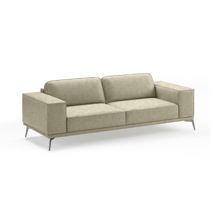 LA Furniture Soho Italian Grey Maya Cloud Leather Sofa VGCCSOHO-SF-CL-GRY-S Contemporary Style by Vig Furnitrue Number 79360 Catch Home Goods