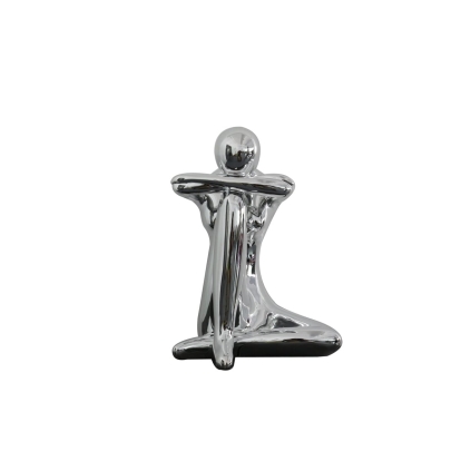 LA Furniture Resting Modern Silver Sculpture VGTHSZ-0406-SIL Contemporary Style by Vig Furnitrue Number 17680 Catch Home Goods