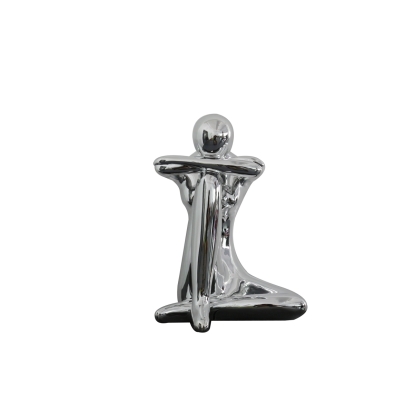 LA Furniture Resting Modern Silver Sculpture VGTHSZ-0406-SIL Contemporary Style by Vig Furnitrue Number 17680 Catch Home Goods